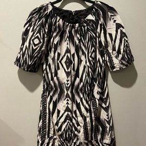 Ted Baker London Casual Puffed Sleeves T-Shirt Dress VINTAGE